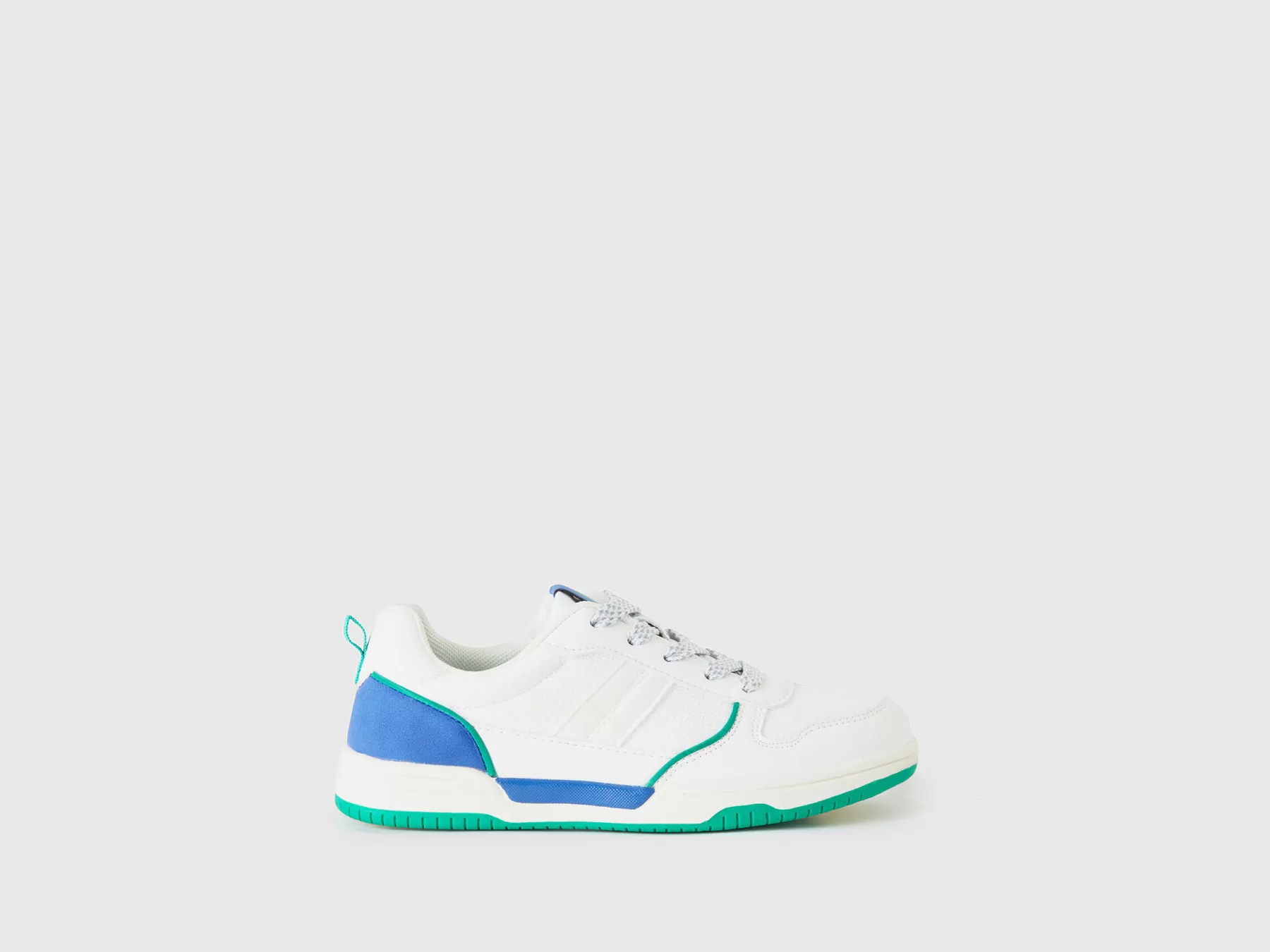 Benetton Sneakers Multicolor Bianco Outlet