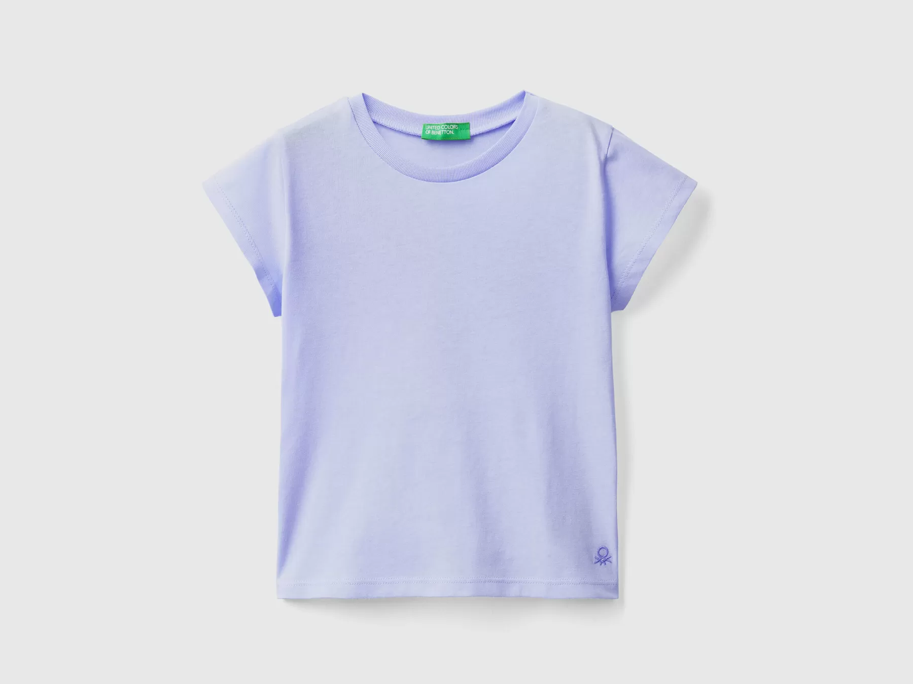 Benetton T-Shirt 100% Cotone Bio Pervinca Online