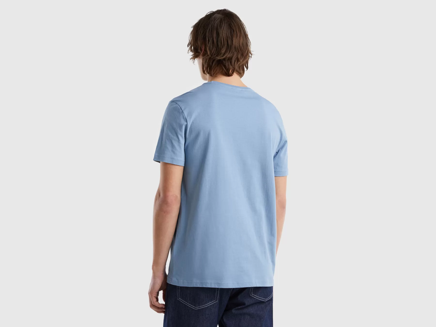 Benetton T-Shirt Blu Avio Online