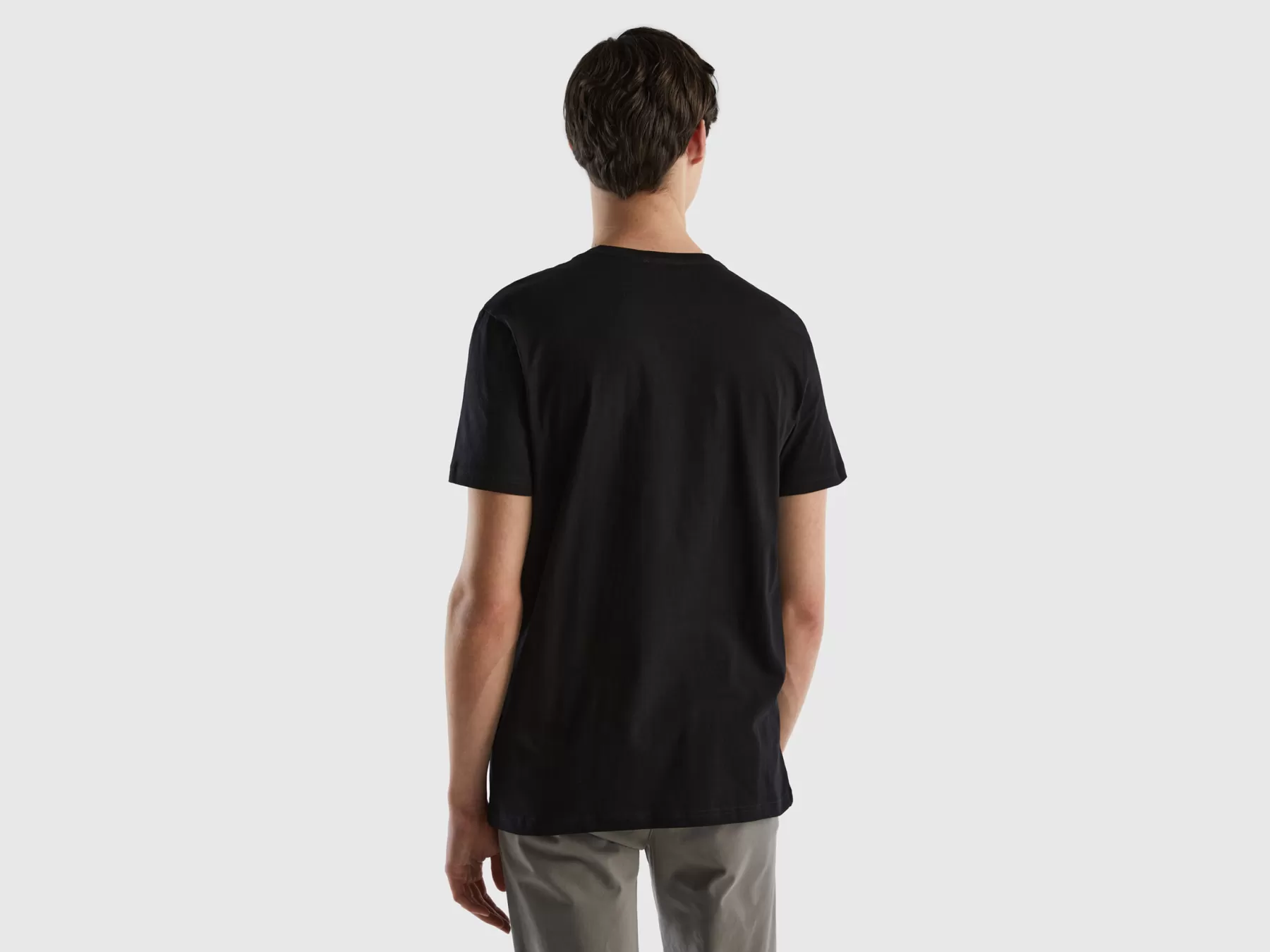 Benetton T-Shirt Nera Nero Shop