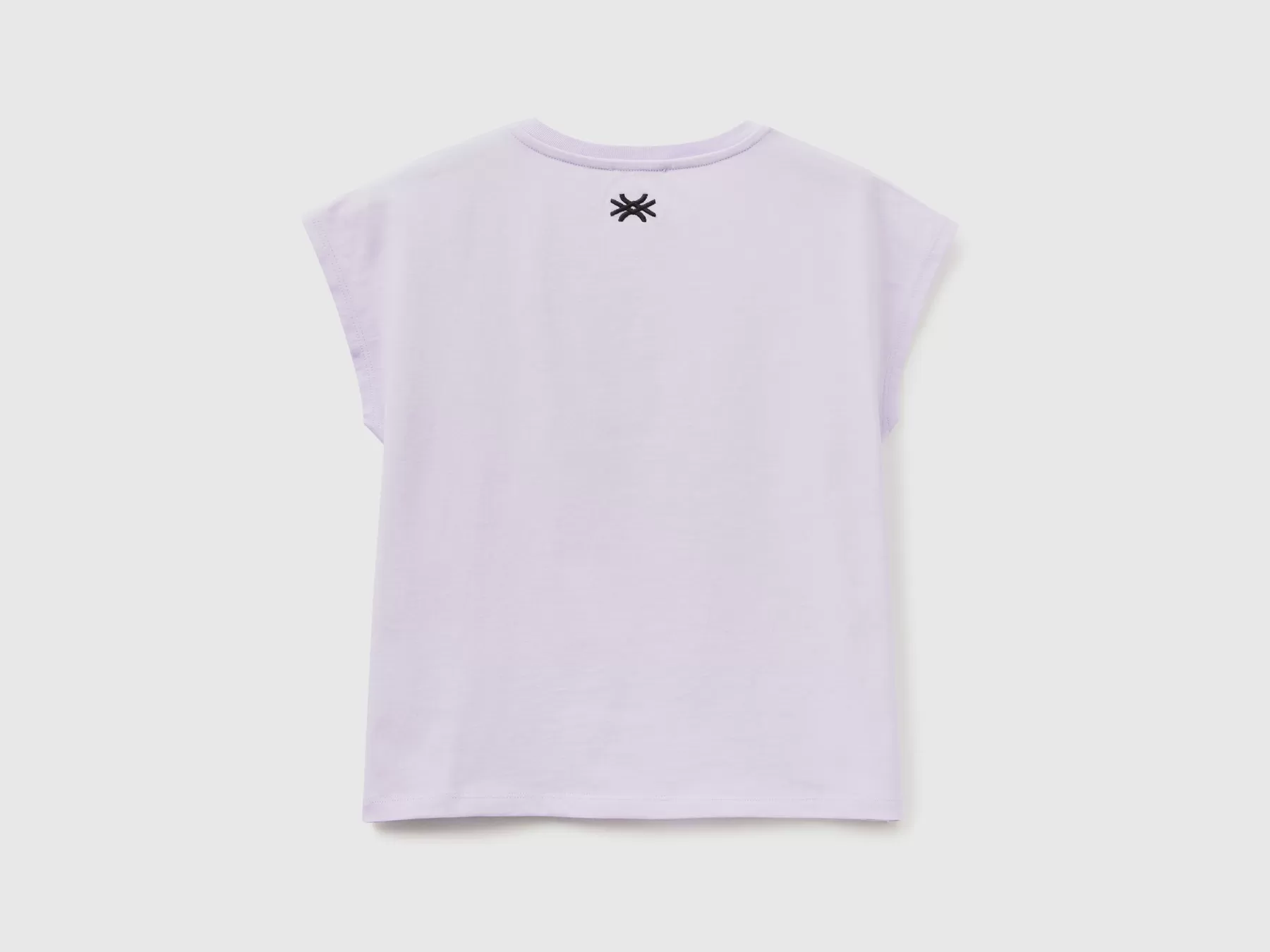 Benetton T-Shirtbe Family Lilla Cheap